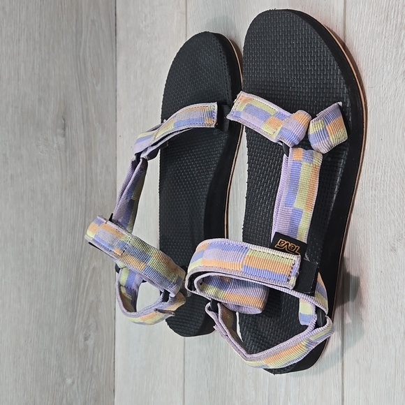 Teva Women's Original Universal Multicolor Sandals Hook&loop Sandals Shoes Sz 7 - Picture 2 of 9